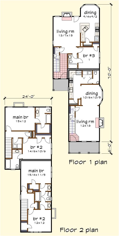 25 wide house plans