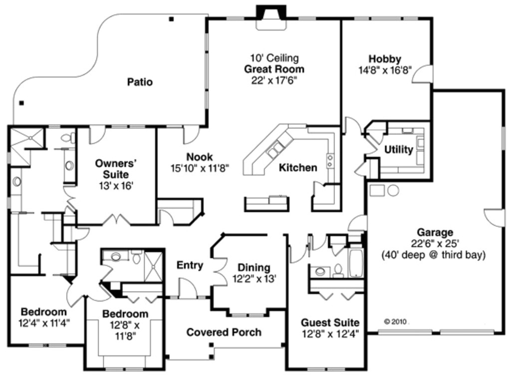 3000 square feet 4 bedrooms 3 bathroom european house plans 3 garage 36553