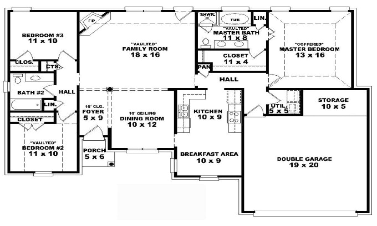 simple modern 3 story house plans