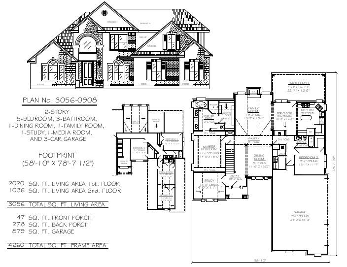 4500 Sq Ft Single Story House Plans