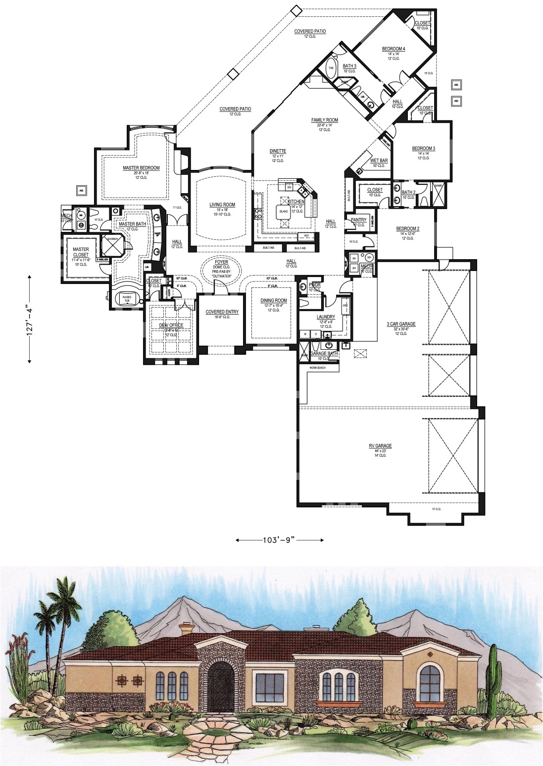 6000 Square Foot House Plans