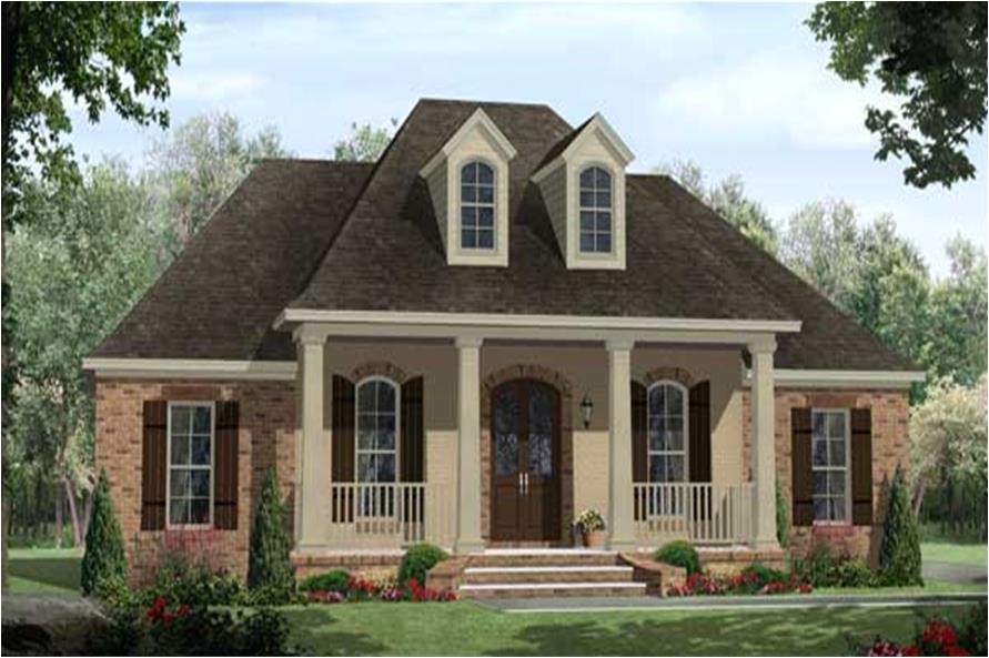 french acadian style house plans