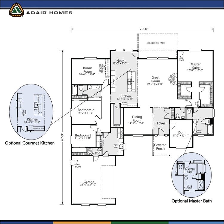 adair homes floor plans prices fresh the cashmere 3120 home plan adair homes house plans