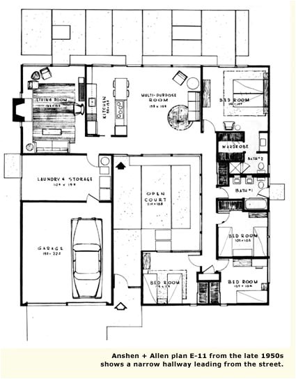 eichler home design plans