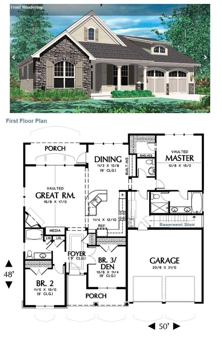 basement only house plans