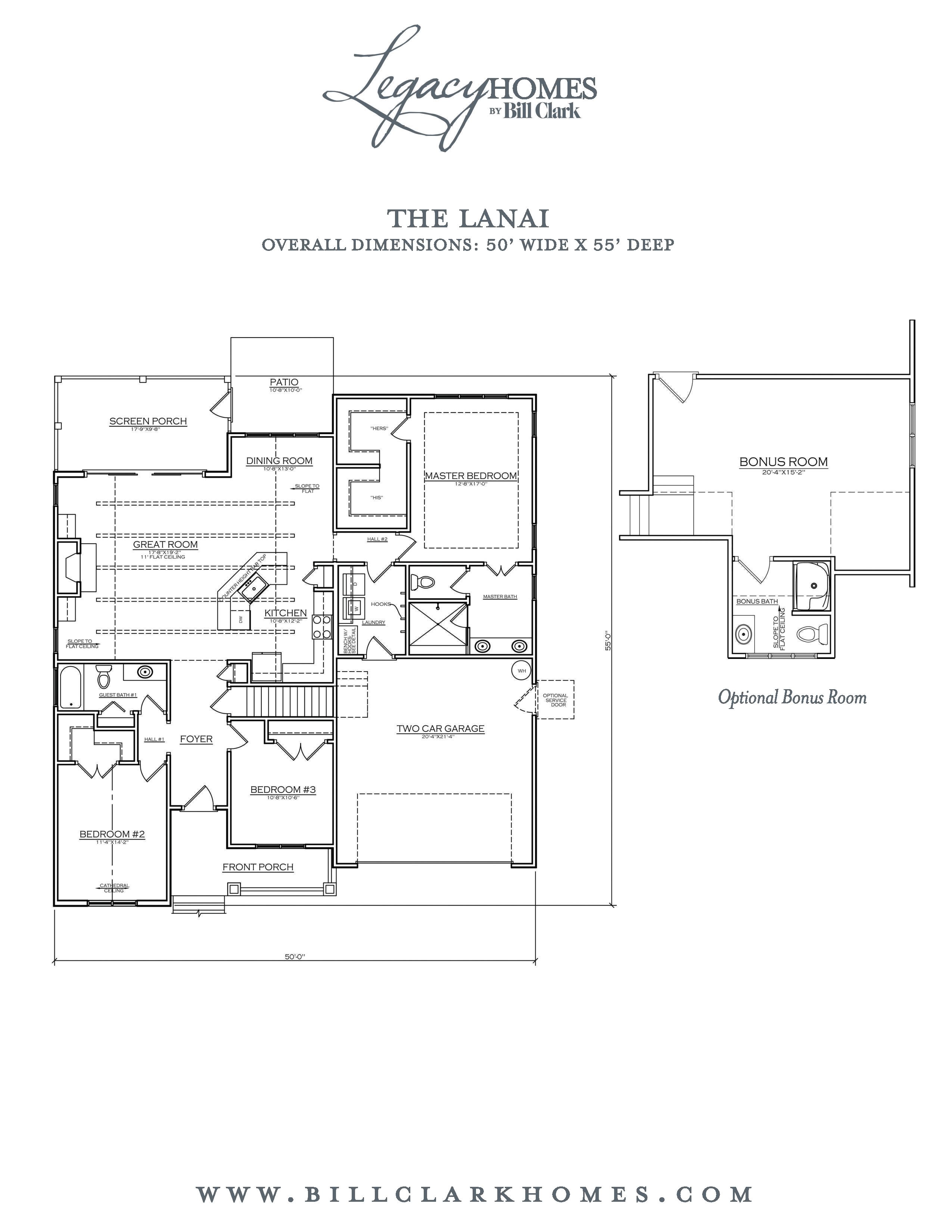 bill clark homes floor plans