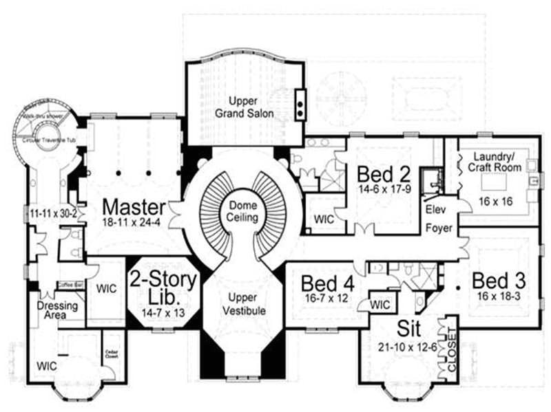 castle floor plans for luxurious design and style bed