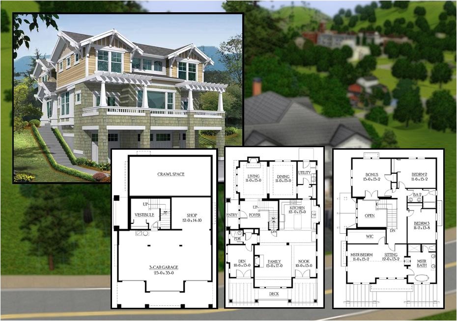 Cliffside Home Plans Plougonver