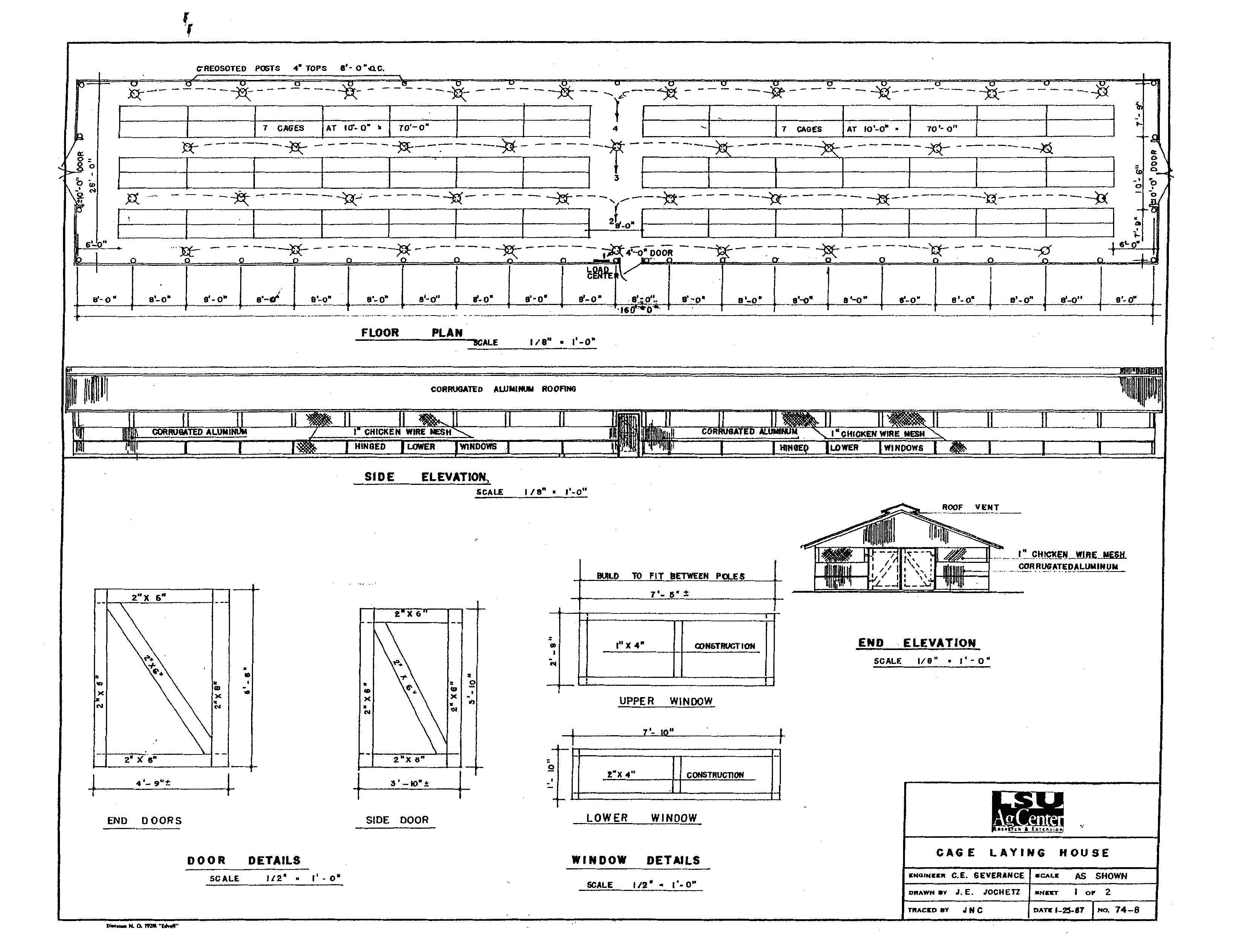 commercial poultry house construction