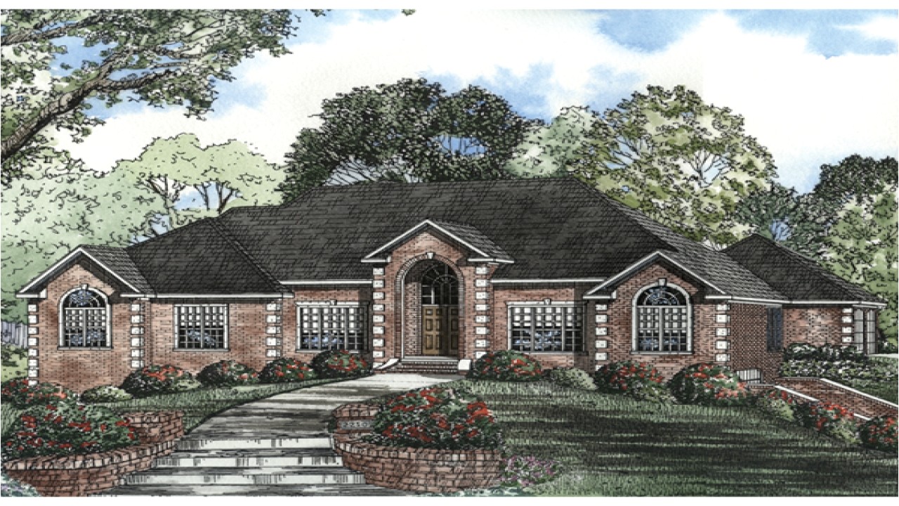 89f805839b36b947 brick ranch style house plans country style brick homes