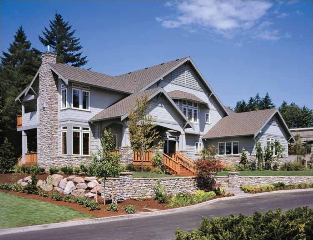 craftsman style single story house plans and designs