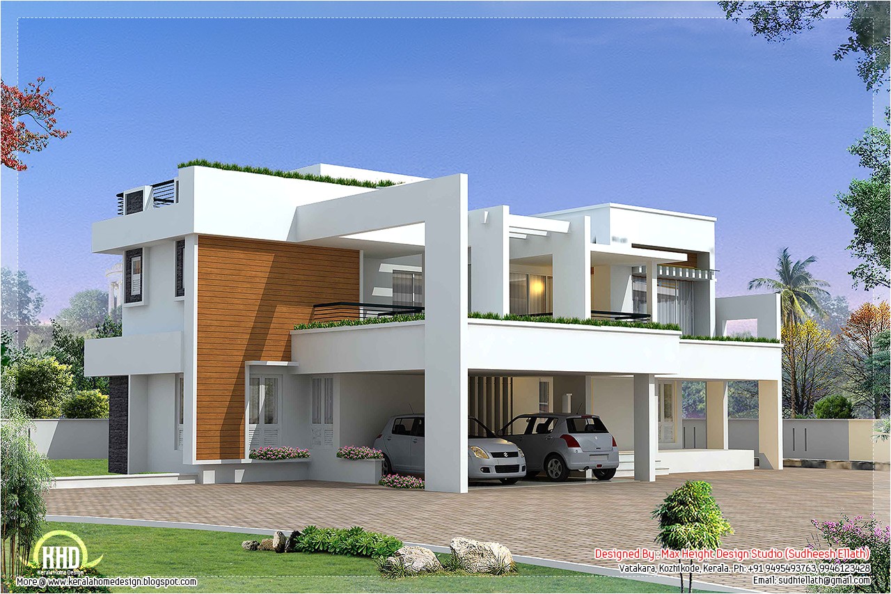 contemporary villa design