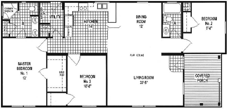 champion double wide mobile home floor plans