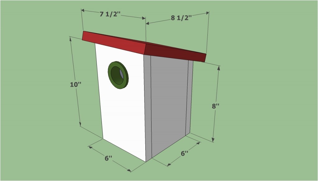 simple birdhouse plans
