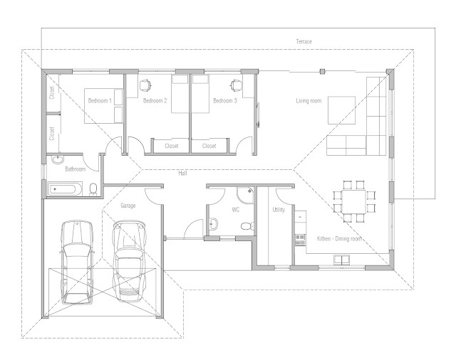 econimical house plan ch225