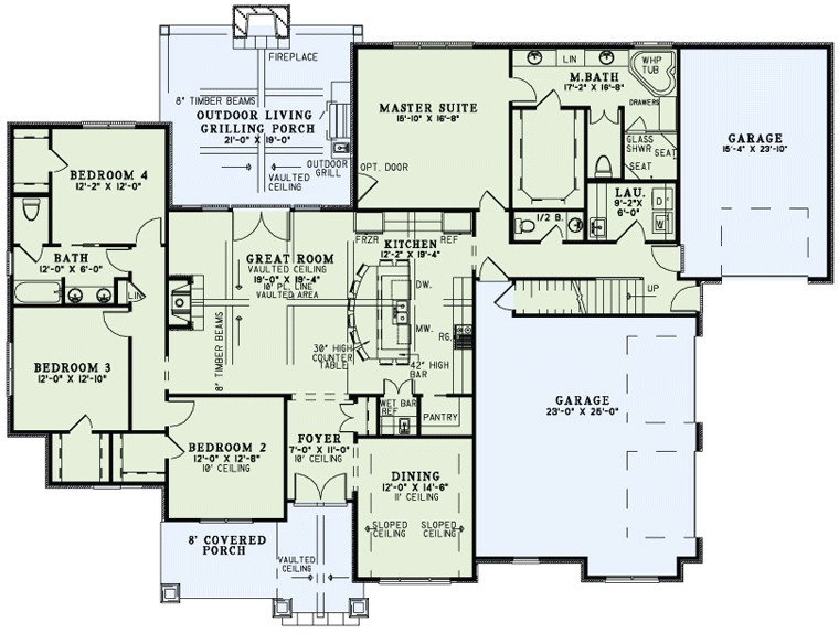 european home floor plans