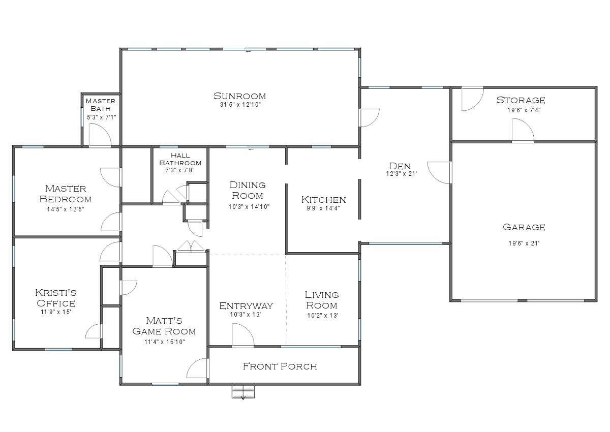 the finalized house floor plan plus some random plans and ideas