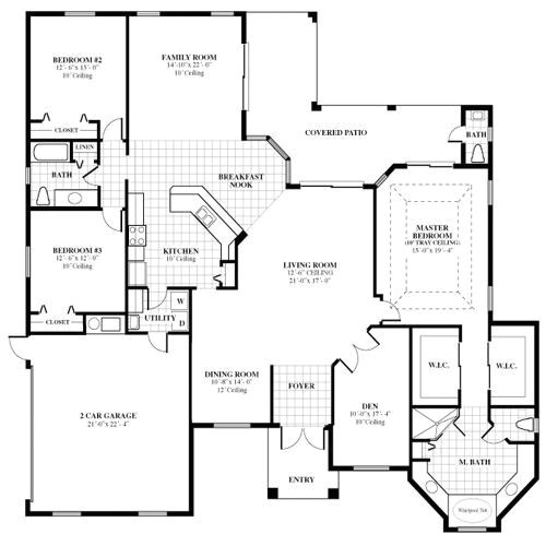 florida home designs floor plans