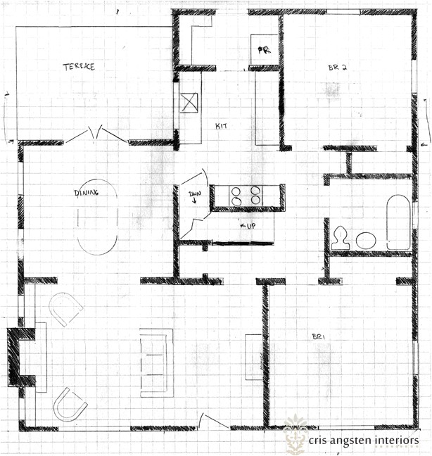 graph paper for drawing house plans