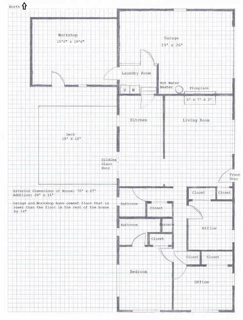 Graph Paper for House Plans | plougonver.com