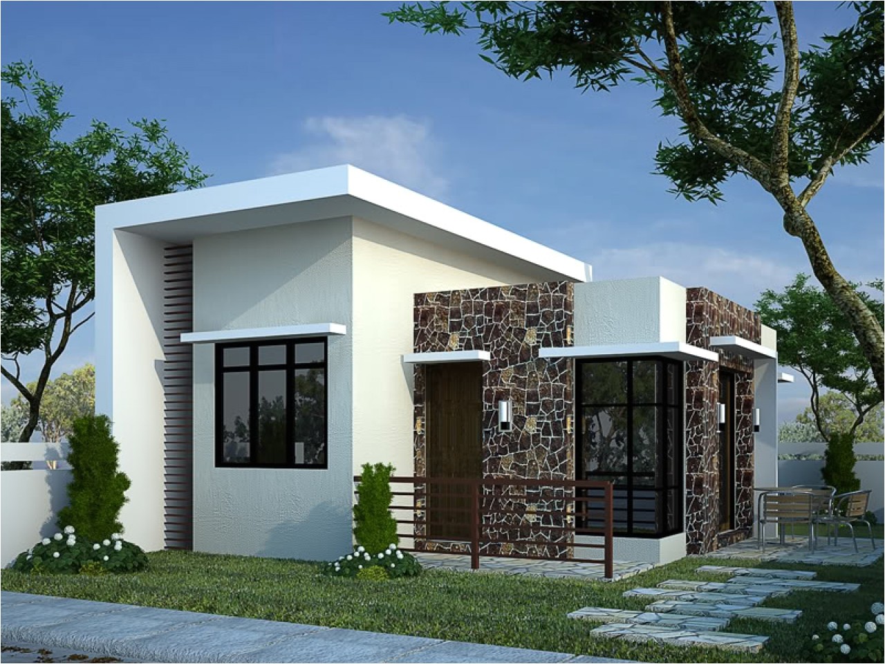 bungalow modern house plans ideas