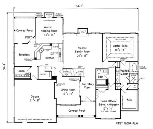 house plans keeping rooms