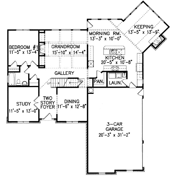 house plans with keeping rooms
