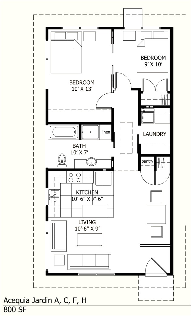 house plans under 800 sq ft