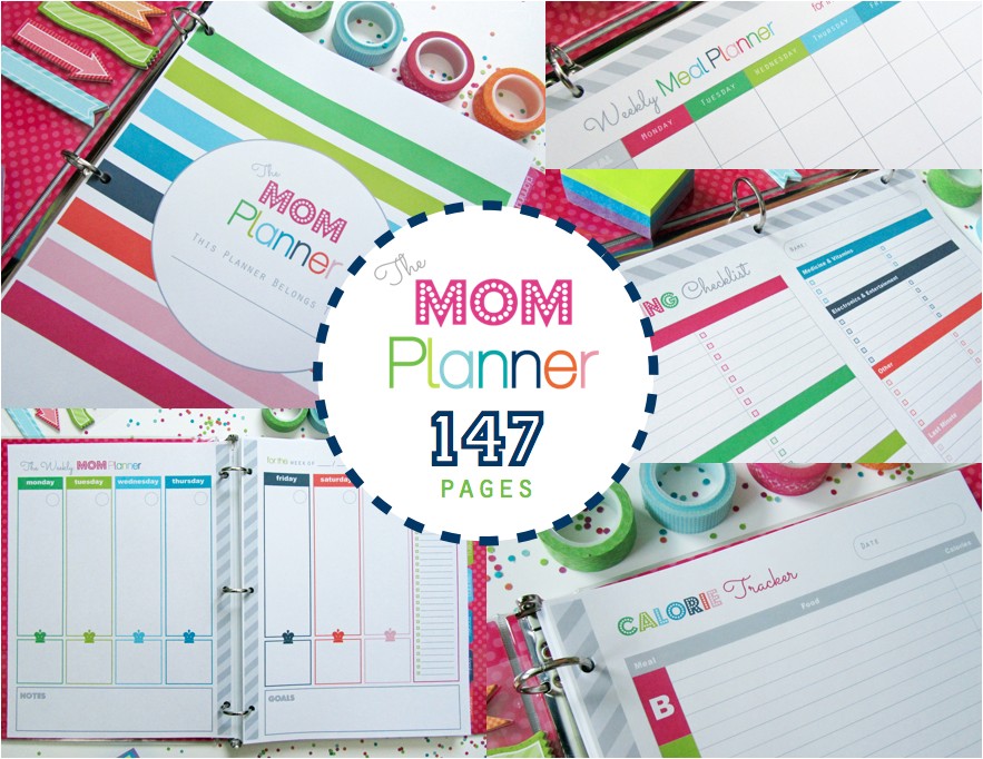 the mom planner home management binder