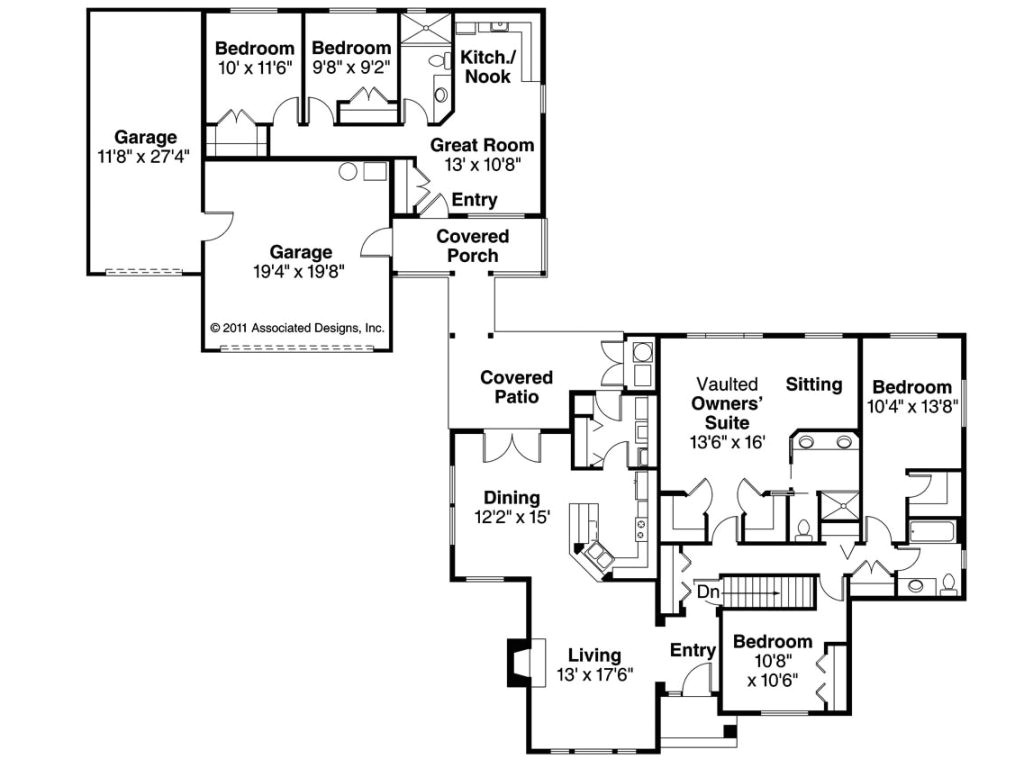 house plans with inlaw suites attached