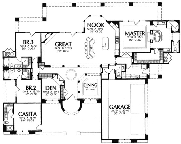 casitas house plans