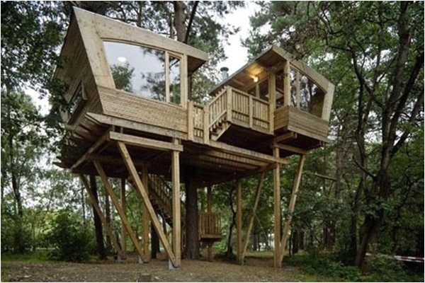 33 simple and modern kids tree house designs
