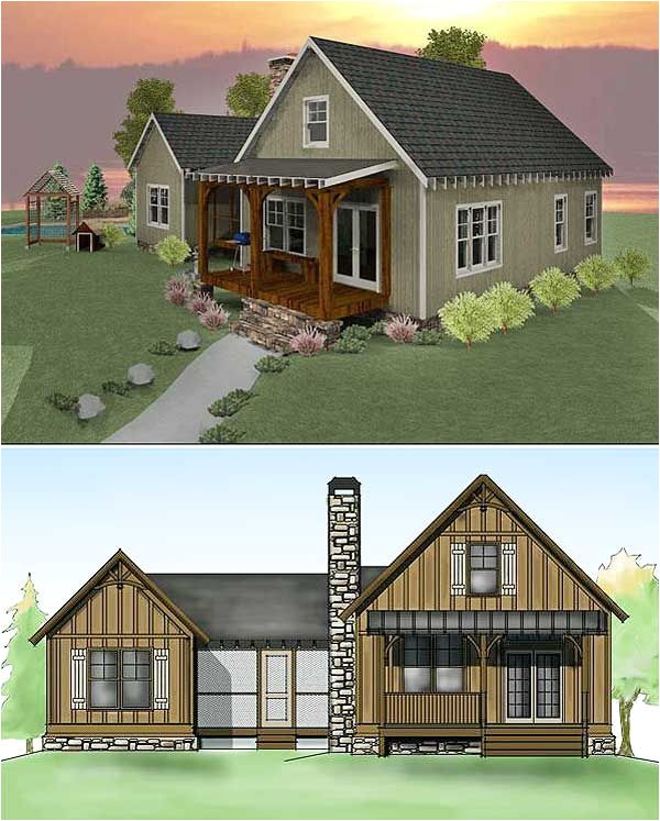 modern dogtrot cottage house plans