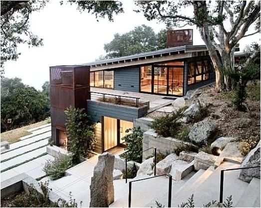 steep slope house plans