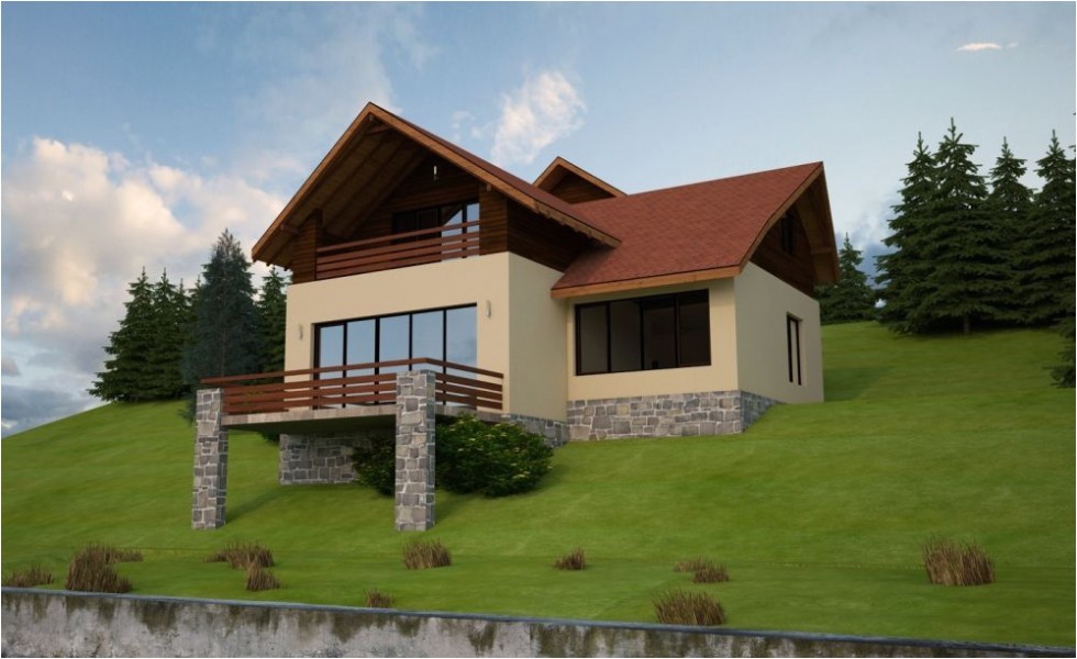 slope house plans functional design