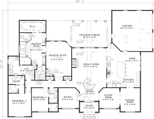 large ranch home plans