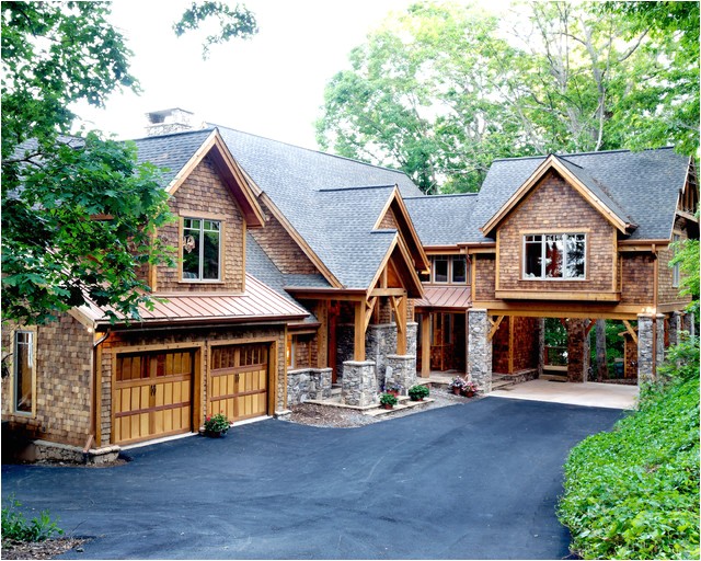 luxury lake retreat architectural designs house plan 26600gg rustic exterior new york