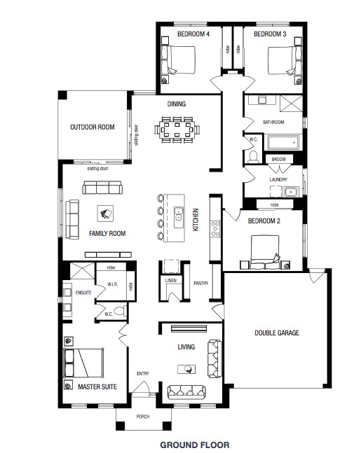 metricon house floor plans