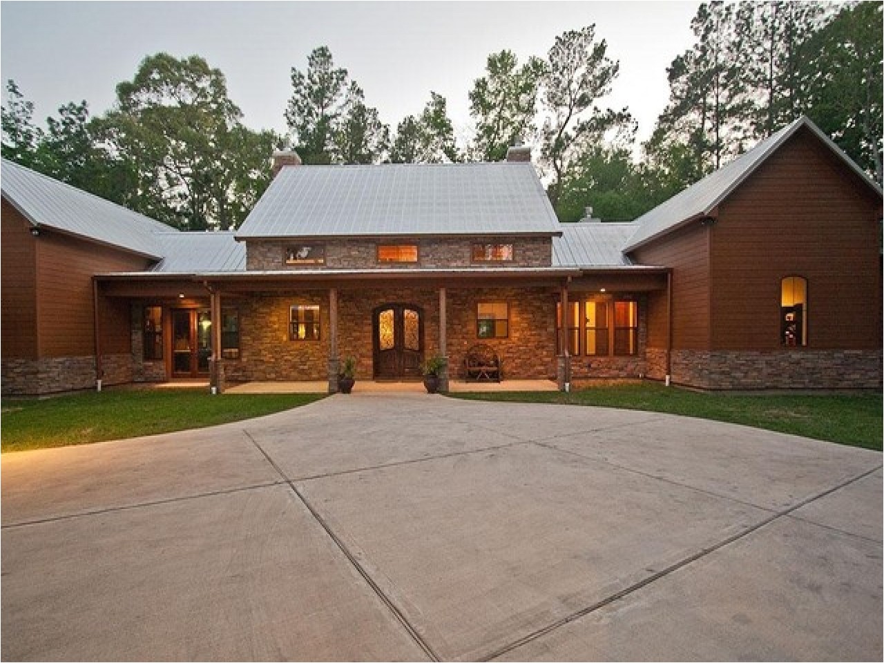 modern ranch house design