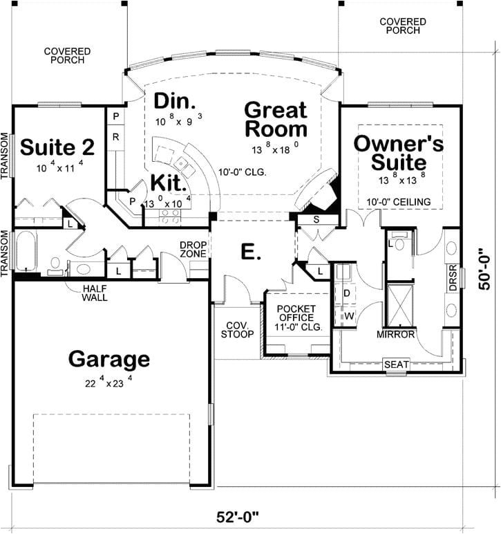 monster house plans ranch