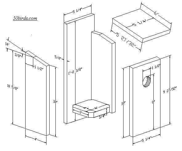 Mountain Bluebird House Plans Plougonver