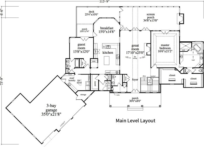 Mountain Home Floor Plans 2 Bedroom 2 Bath Cabin Lodge House Plan Alp 0a1u