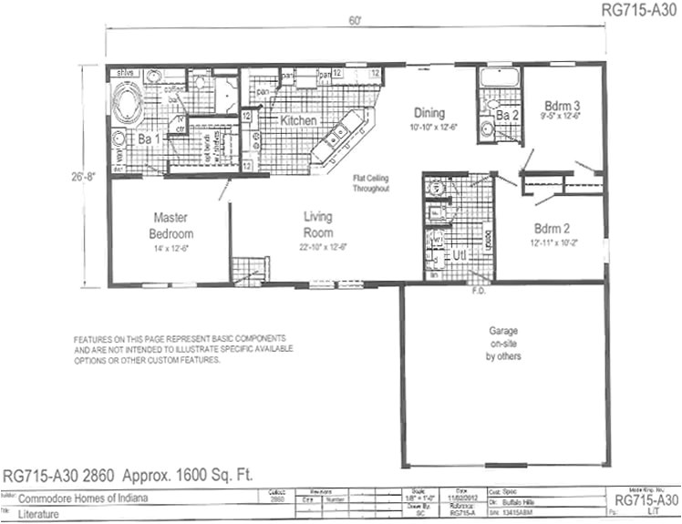 contemporary oakwood mobile home floor plans
