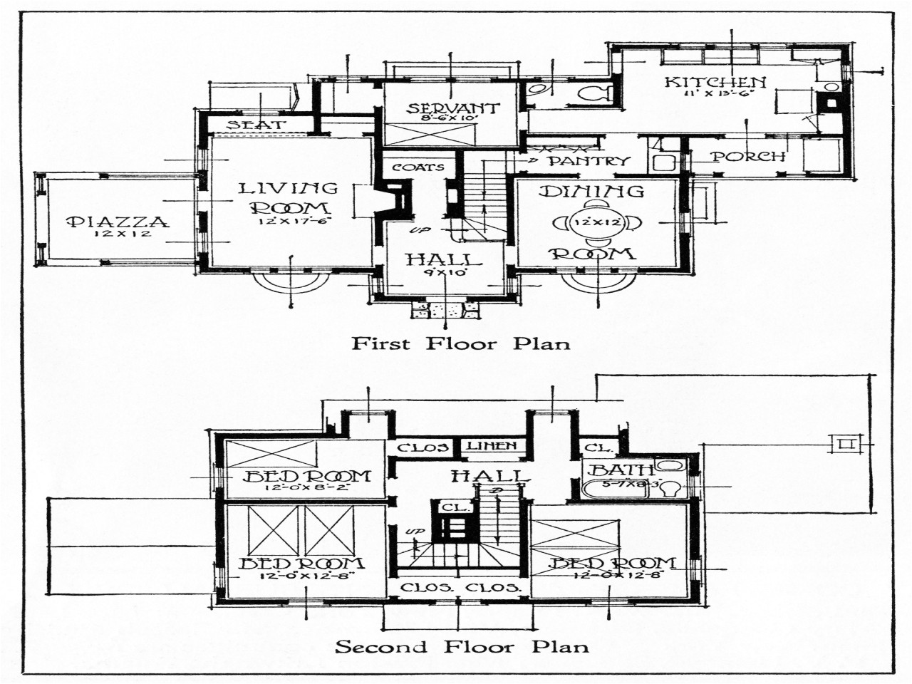 0b0a415307af6c9b old time house plans old house floor plans