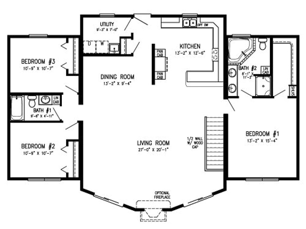 Open Floor Plans Modular Homes Modular Homes with Open Floor Plans Log Cabin Modular