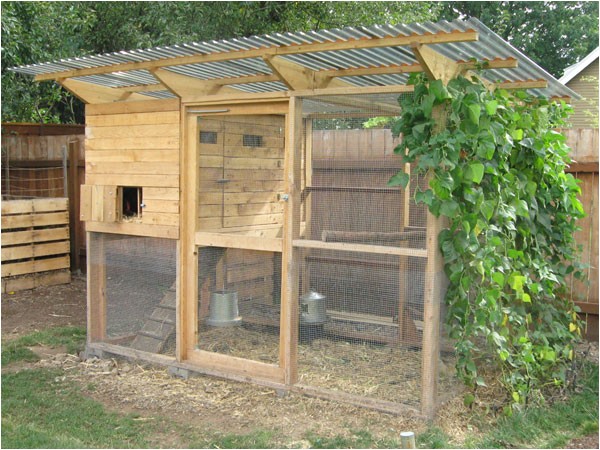 garden coop building plans up to 8 chickens p535