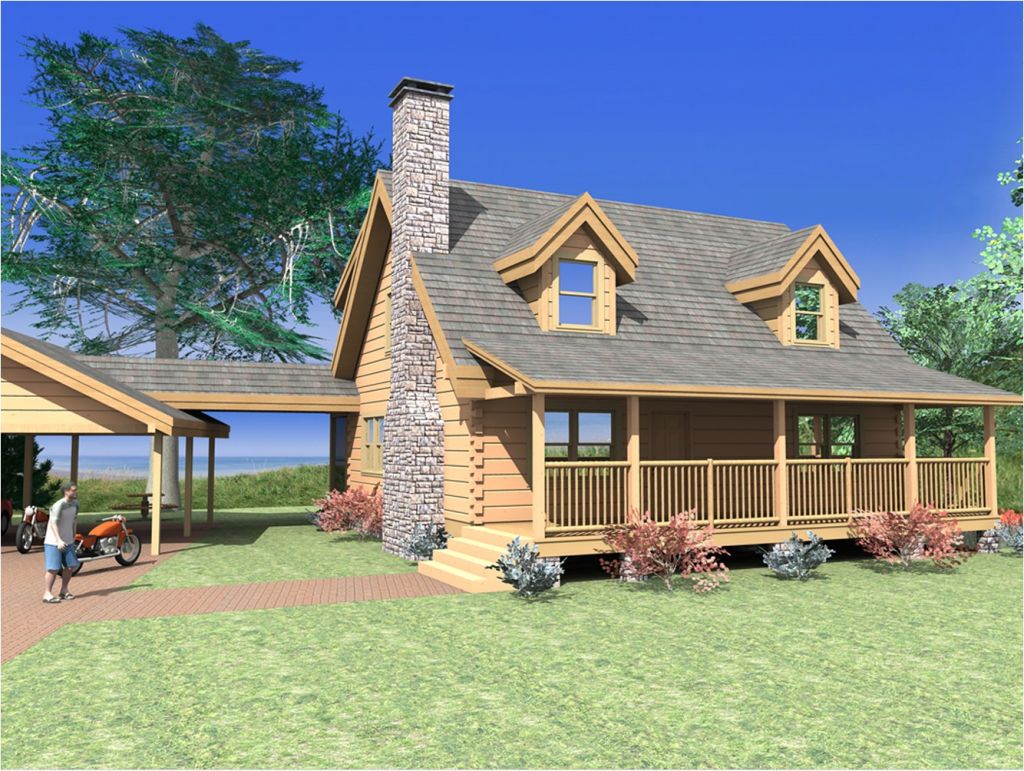 Plans for Log Homes Log Home Plans From 1 500 to 2 000 Sq 