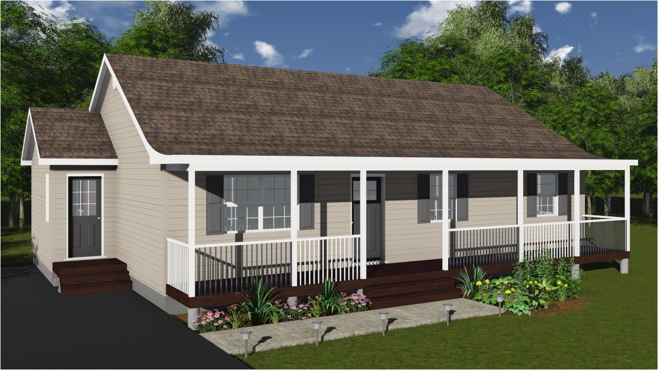 11905 modular home floor plans with front porch