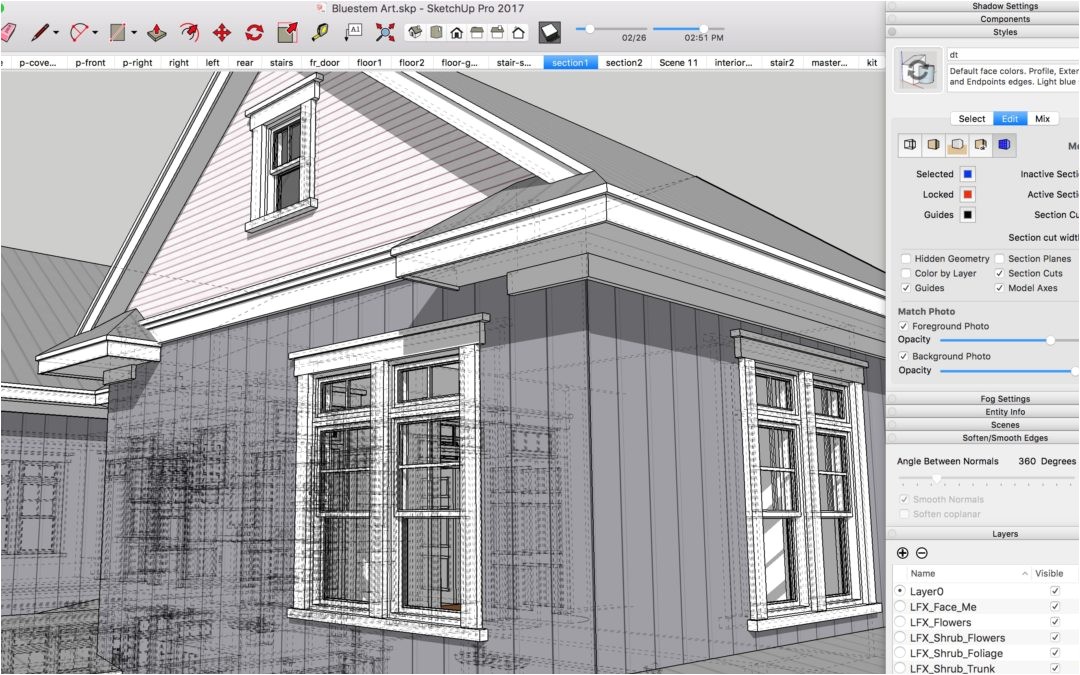 sketchup house plan tutorial