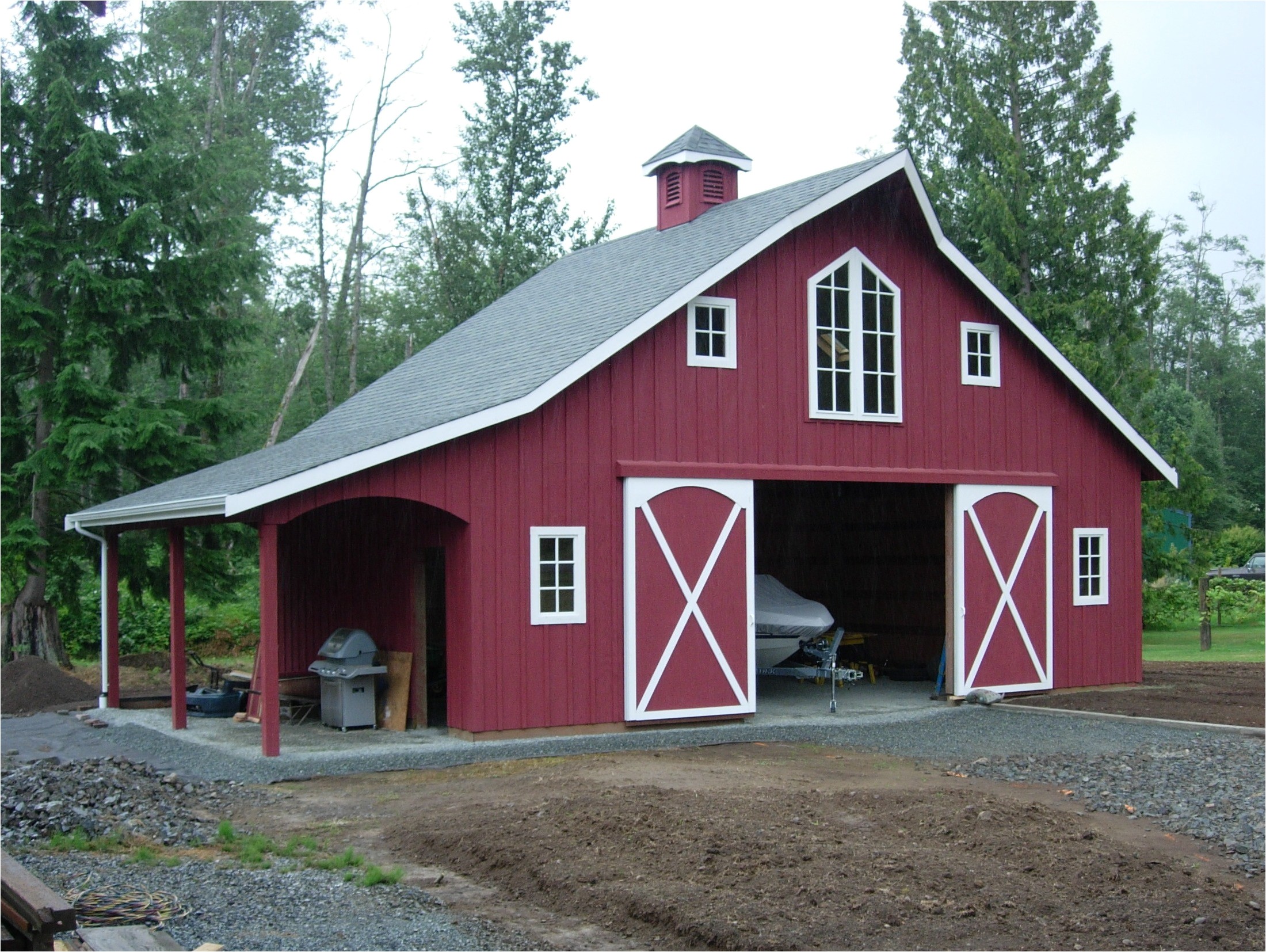 small horse barn floor plans